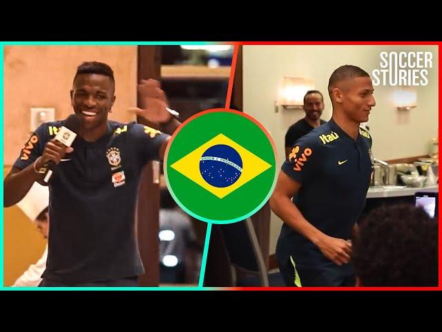 Vinícius, Rodrygo, Neres: The Funniest Initiations From The Brazilian National Team
