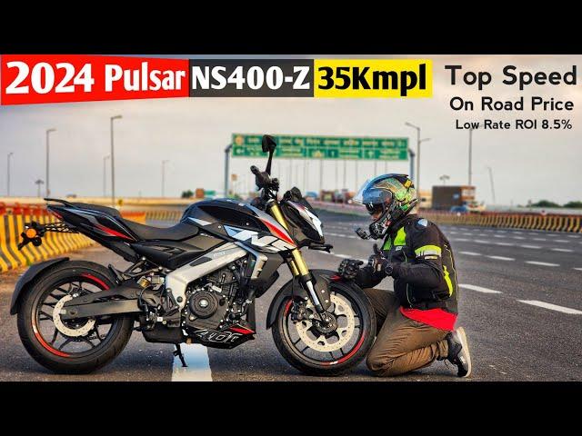 2024 Bajaj Pulsar NS400 Detailed Ride Review | New Features | Mileage, Top Speed, Finance | NS 400