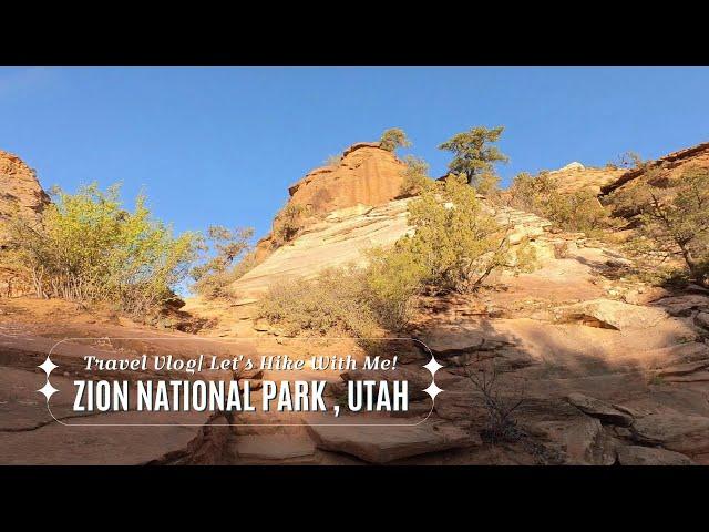 Easy Hike in Zion National Park ️ | Travel Vlog Spring 2024
