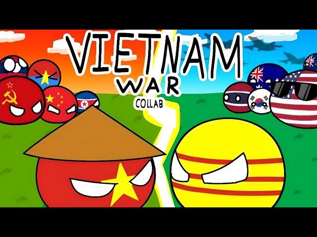 The Vietnam War - Countryballs Animation Edit  [17-Way Collab]