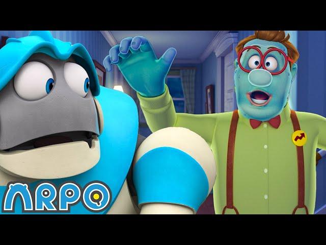 Run For Your Life | ARPO the Robot | Zombies | Funny Halloween Cartoons For Kids