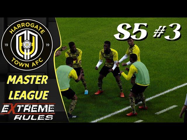 PES 2021 | MASTER LEAGUE | HARROGATE TOWN | SEASON 5 | EPISODE 3