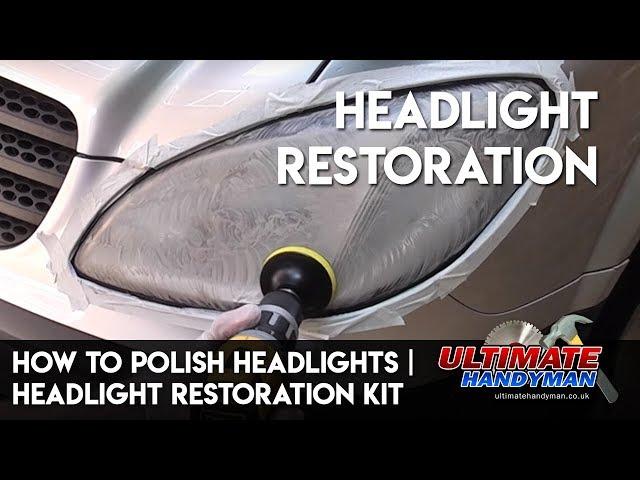 How to polish headlights | Headlight restoration kit