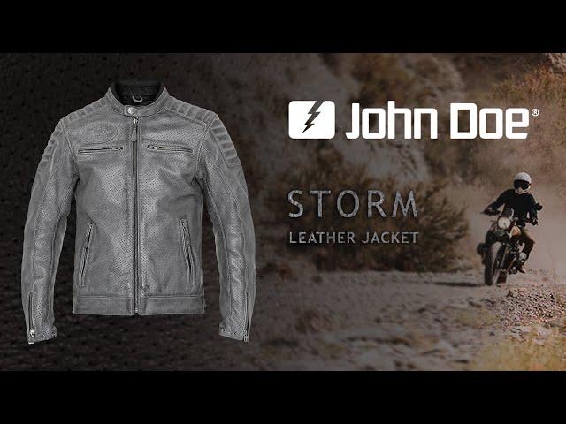 JOHN DOE Jacket STORM GREY (Official Video) #ridejohndoe #stormjacket #2022 #motorcyclejacket