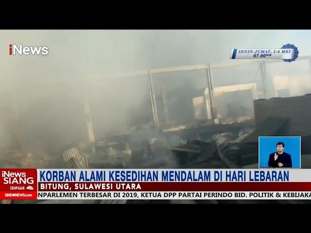 Ratusan Kios di Pasar Girian Ludes Terbakar #iNewsSiang 02/05