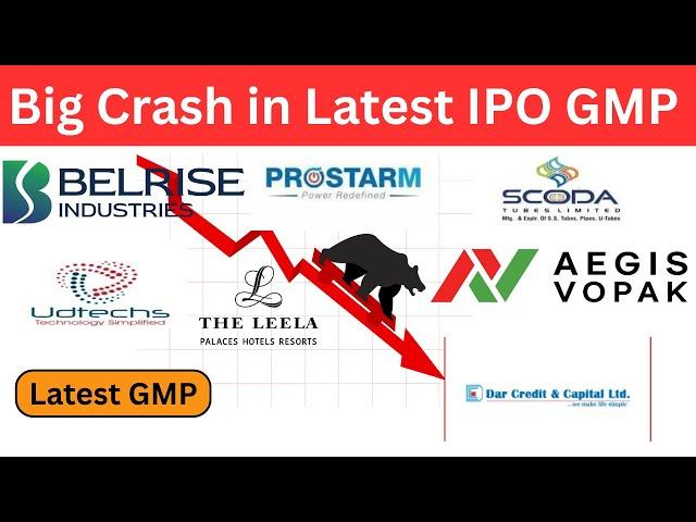 All 07 IPOs IPO GMP | Belrise ipo gmp | Prostarm ipo gmp | The leela ipo gmp | Unified data-tech ipo