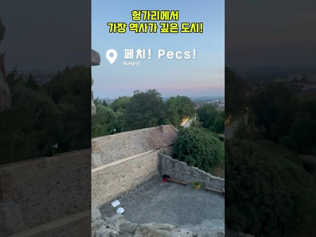 헝가리의 가장 역사가 깊은 도시!페치!탐방하기! #kpop #hungary #헝가리페치#pécs