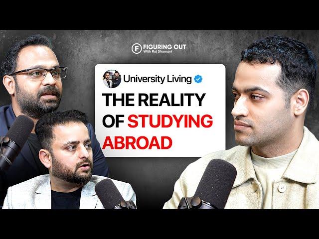 Study In India Vs Abroad, Cost, Opportunities, Salary & Scams - University Living |FO219 Raj Shamani