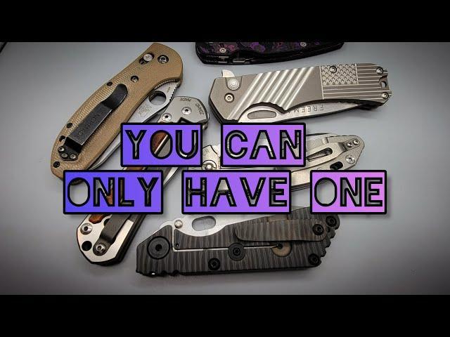 If I Could Only Choose ONE Knife Whats The BEST One & Done Pocket Knife