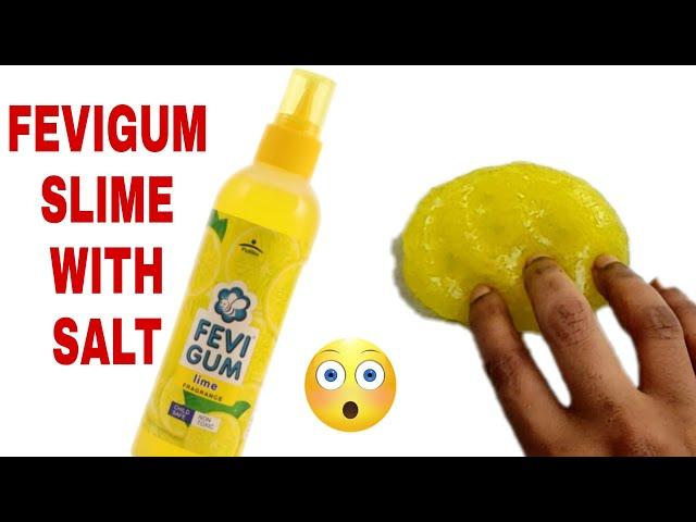 HOW TO MAKE SLIME WITH FEVIGUM GLUE AND SALT.