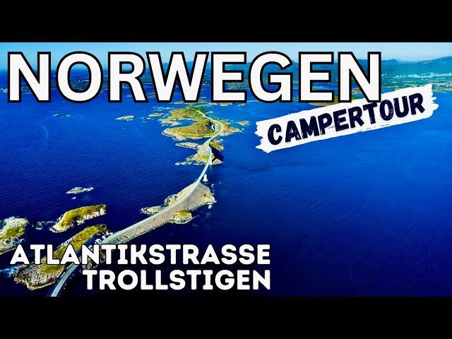 Atlantikstrasse und Trollstigen ️Highlights im wunderschönen Norwegen Camper Traumland im Van