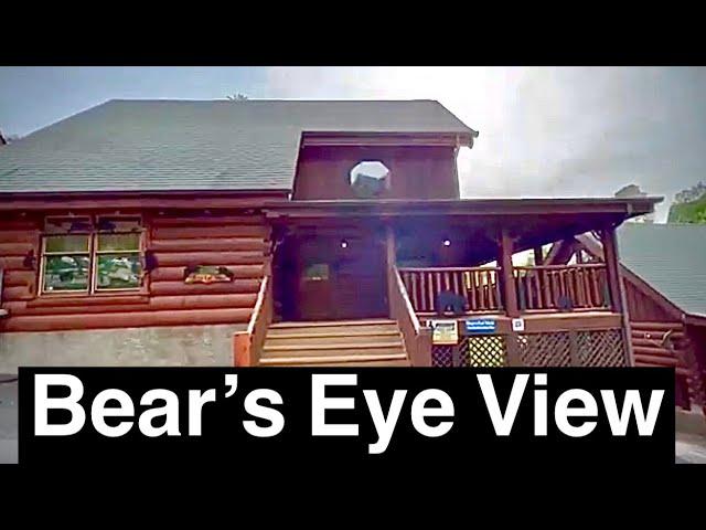 Bear’s Eye View Luxury Log Cabin In The Smoky Mountains’ American Patriot Getaways