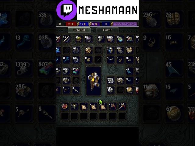 ОН ВЕРНУЛСЯ И КРАФТИТ?! || Path of exile 3.24  #meshamaan #pathofexile #necropolis