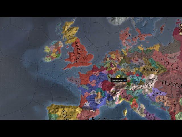 EU4 EXPLOIT 1.30 - The Easiest Exploit in the Game - 1444 start date