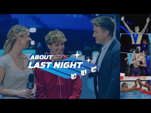 30 WORLD RECORDS - HISTORIC Swimming Championships | ABOUT LAST NIGHT | Day 6