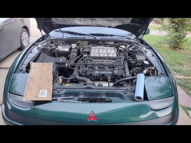 MITSUBISHI 3000GT SL. VALVE COVER GASKET REPLACEMENT #mitsubishi #3000gt