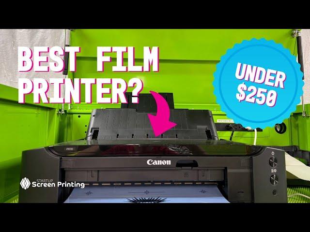 Everything you need to print quality film transparencies for screen printing