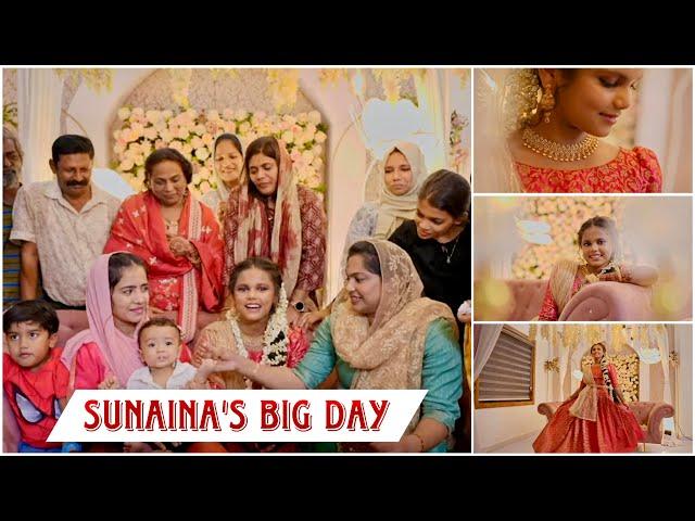 SUNAINA'S BIG DAY CELEBRATION  | Suhana | Basheer Bashi | Mashura