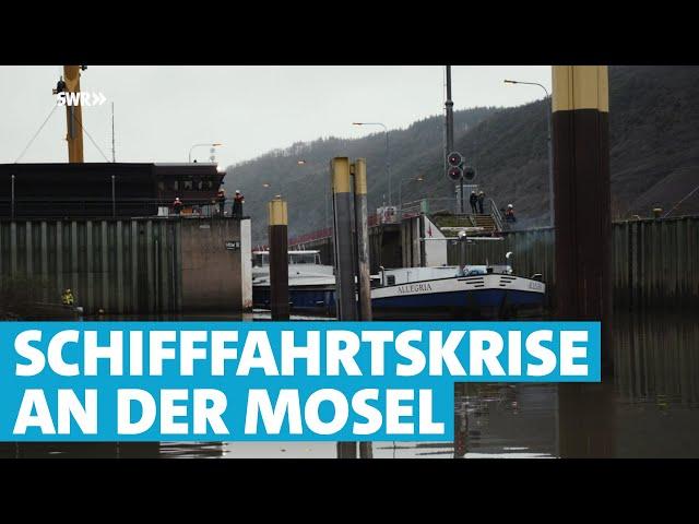 Katastrophe! Moselschleuse geschlossen: Unterwegs mit Schiffern und dem Wasseramtschef