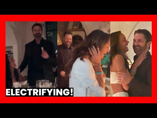 Gerard Butler | ELECTRIFYING! BEAUTIFUL moments of Gerry & Morgan Brown at her birthday party!