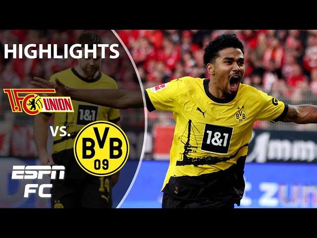 Union Berlin vs. Borussia Dortmund | Bundesliga Highlights | ESPN FC