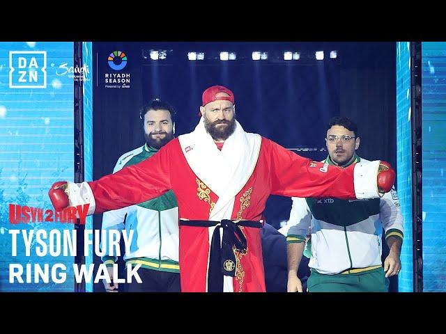 TYSON FURY'S RING WALK 