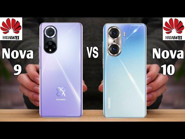 Huawei Nova 9 vs Huawei Nova 10