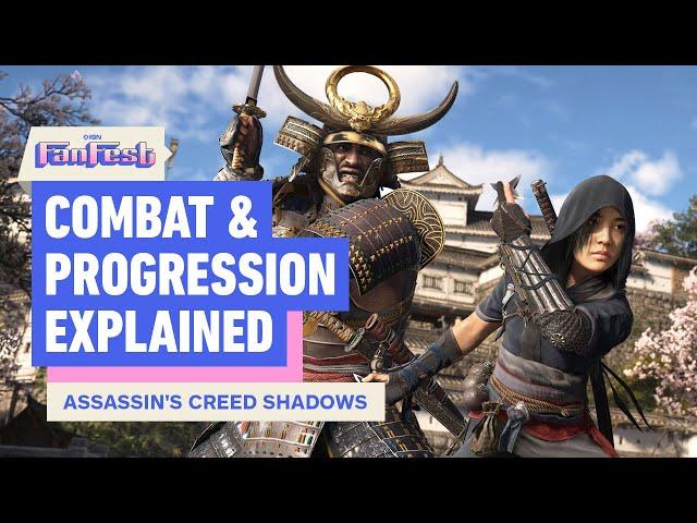 Assassin's Creed Shadows Director Breaks Down Its Combat & Progression Mechanics | IGN Fan Fest