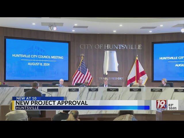 Huntsville City Council Approves New City Revitalization Project | Aug. 8, 2024 | News 19 at 10 p.m.