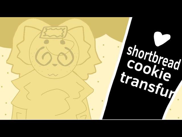 Shortbread cookie transfur