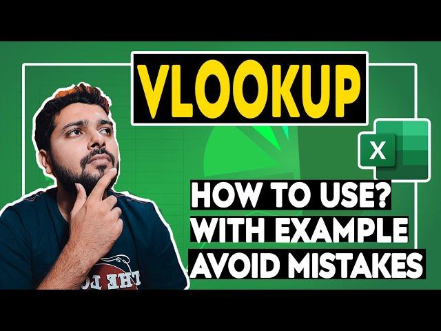 How to use VLOOKUP formula in Excel | VLOOKUP in Excel Tutorial