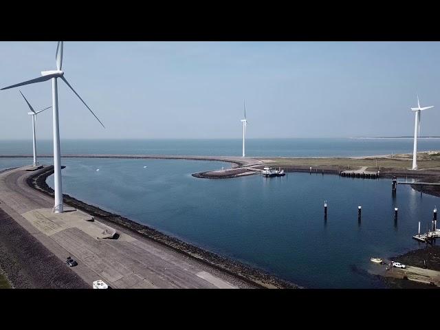 Stormvloedkering Oosterschelde Zeeland