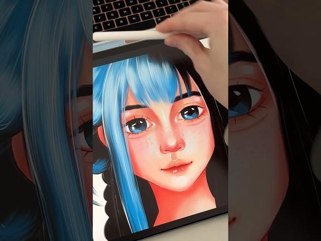 Asmr iPad Drawing #asmr #drawing #digitalart #procreate #drawingtutorial #ipaddrawing