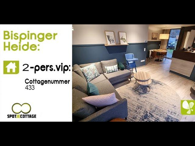 Spot je cottage | Cottage 433 vernieuwde 2 persoons vip | Center Parcs Bispinger Heide