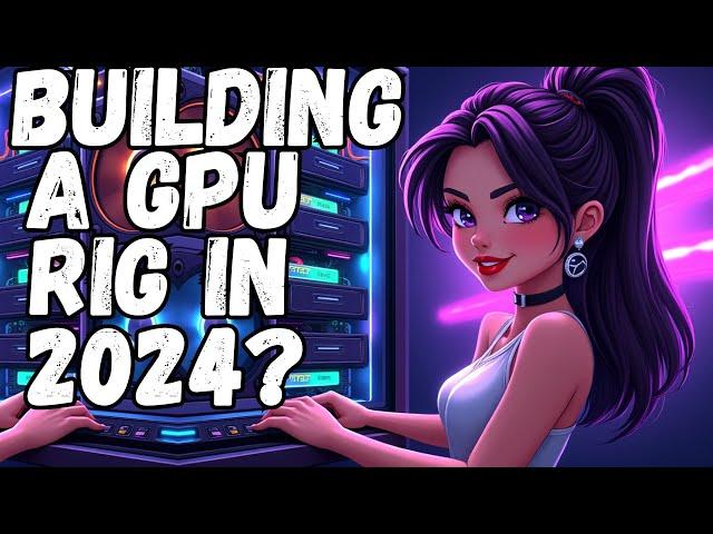 Insane man builds a GPU RIG in Late 2024.