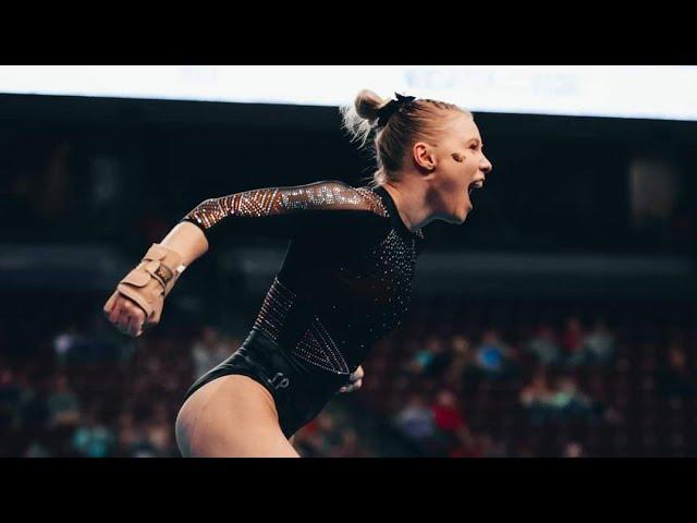 Jade Carey PERFECT 10 on Vault (Deserved?) - Oregon State University Quad Meet 2023