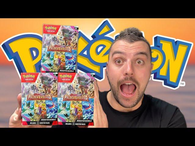 Pokemon Paldea Evolved Booster Bundles! BARGAIN HUNT [Opening]