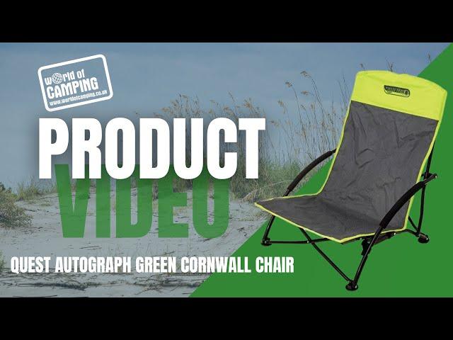 Quest Autograph Cornwall Chair | World of Camping