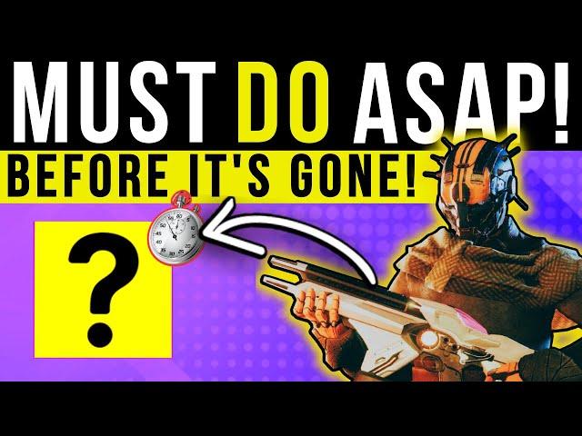 This INSANE Farm Is LEAVING! New EXOTIC Quest Exploit & God Roll Loot Cheese! Destiny 2 Lightfall