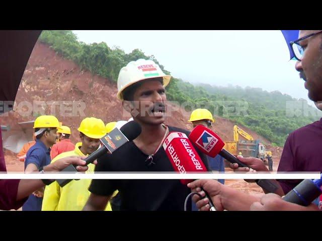 'മണ്ണിന് അടിയിൽ ഇല്ലെന്ന് ഉറപ്പുവരുത്താൻ ആണ് ശ്രമിക്കുന്നത്...' | Renjith Rescue worker