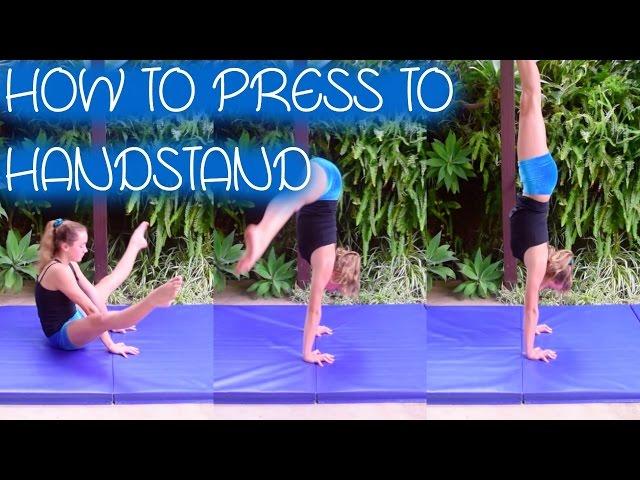 How to Do A Press To Handstand!