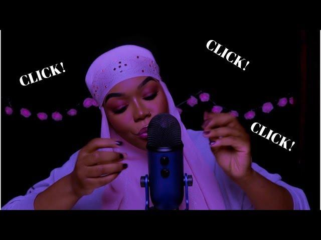 ASMR | Fast And Aggressive Tongue Clicking & Hand Movements  (UNPREDICTABLE TRIGGERS)