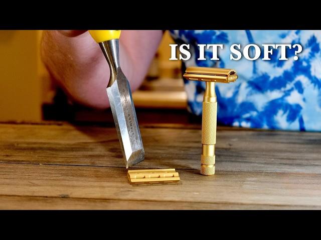 How Easily Does the New GOLD Rockwell 6s Safety Razor Chip?