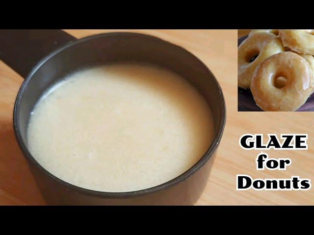 Sugar Glaze for Donuts - Basic Glaze Recipe for Donuts