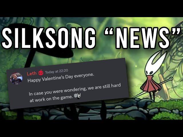 SILKSONG VALENTINE'S DAY UPDATE | Team Cherry Finally Broke The Silence!