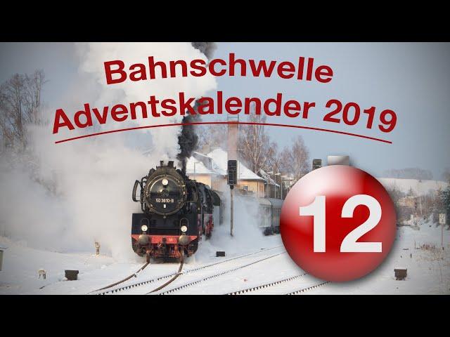 Bahnschwelle Adventskalender 2019 (12. Tür)