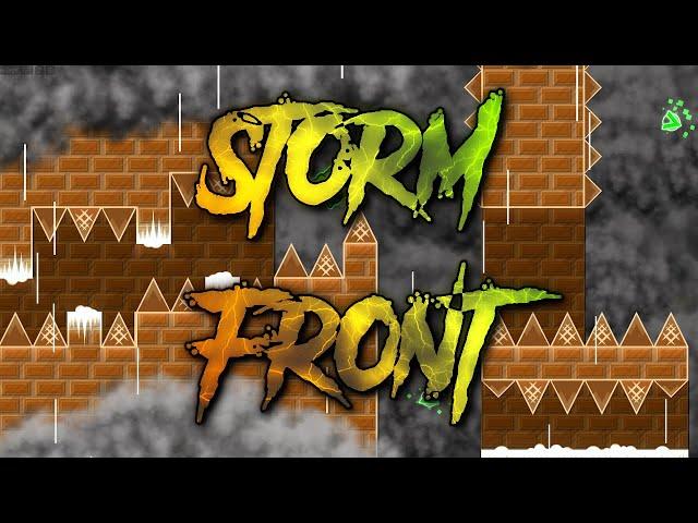 "Storm Front" 100% | Extreme Platformer Demon | Geometry Dash 2.2 | Level by rtnman