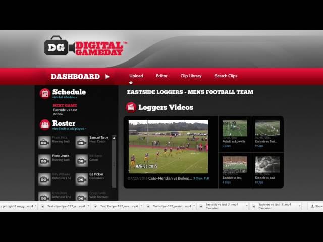 Direct Downloading a full film from Digital Gameday to your computer