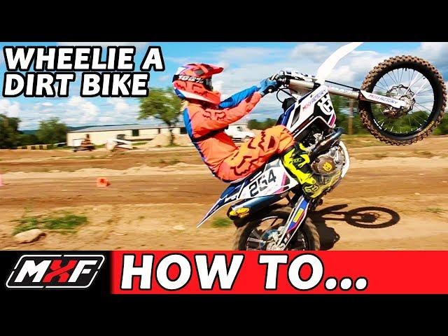 How To Wheelie a Dirt Bike Like a Pro in 3 Easy Steps!