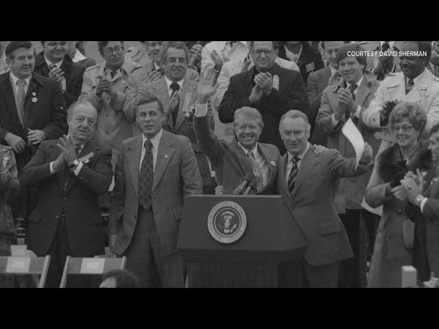 Web Exclusive from the WGRZ Archives: President Carter press conference during visit to Canisius Uni